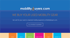 Desktop Screenshot of mobilitybuyers.com